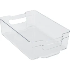 Gifi Bac rangement frigo 5,8L plastique transparent 32,5x21,5xH9cm