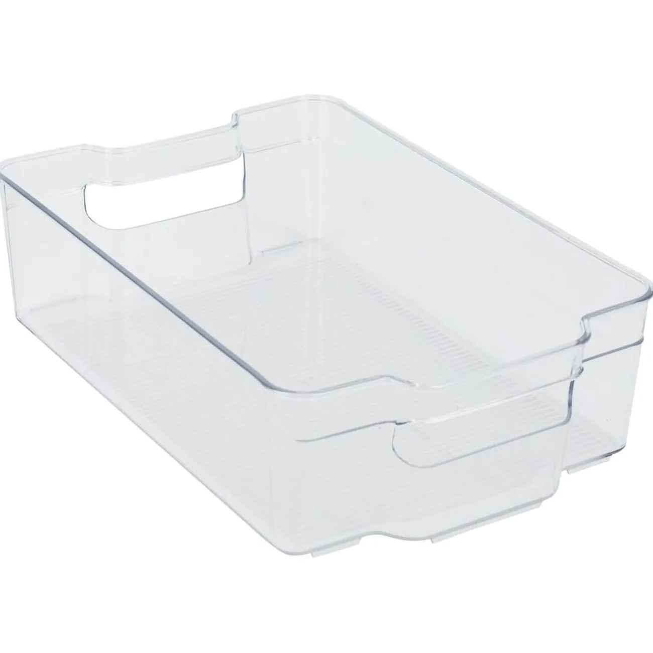 Gifi Bac rangement frigo 5,8L plastique transparent 32,5x21,5xH9cm