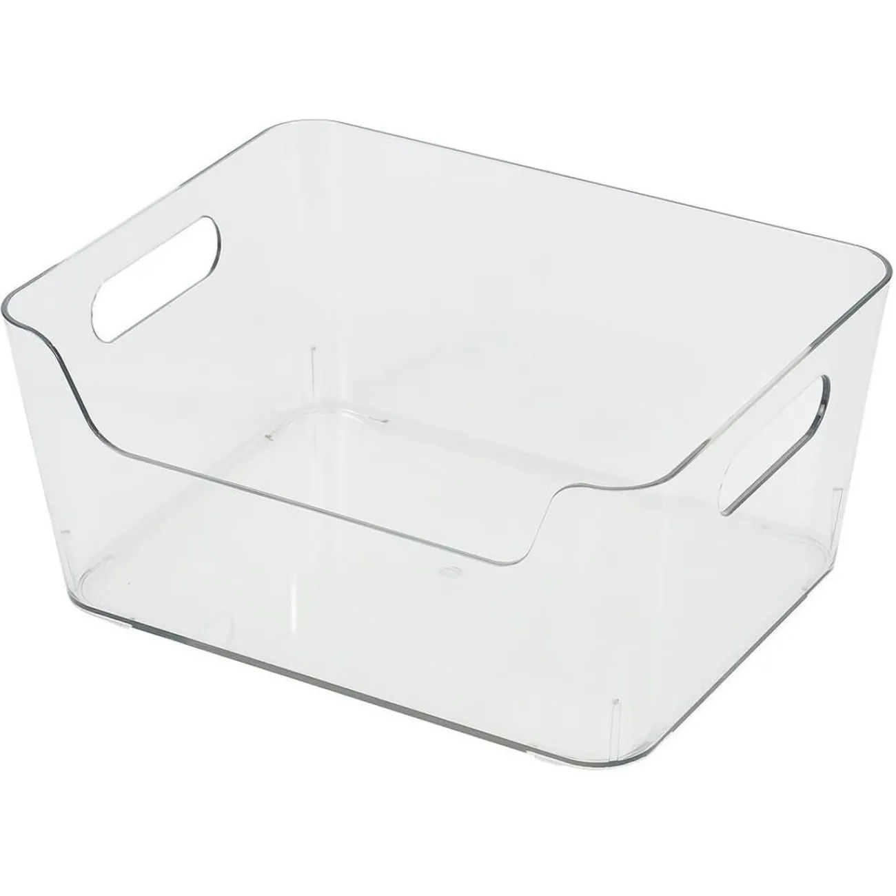 Gifi Bac rangement frigo 3,5L plastique transparent 22,4x17,3xH10cm