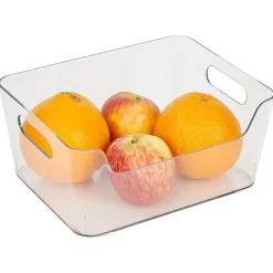 Gifi Bac rangement frigo 3,5L plastique transparent 22,4x17,3xH10cm