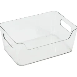 Gifi Bac rangement frigo 2L plastique transparent 20,5x14xH8,5cm