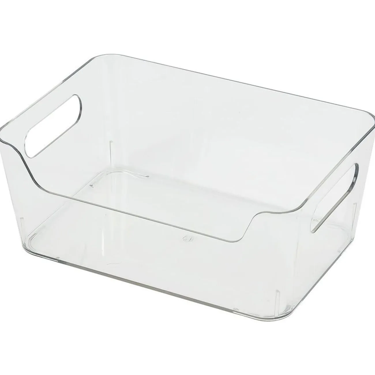 Gifi Bac rangement frigo 2L plastique transparent 20,5x14xH8,5cm