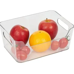 Gifi Bac rangement frigo 2L plastique transparent 20,5x14xH8,5cm