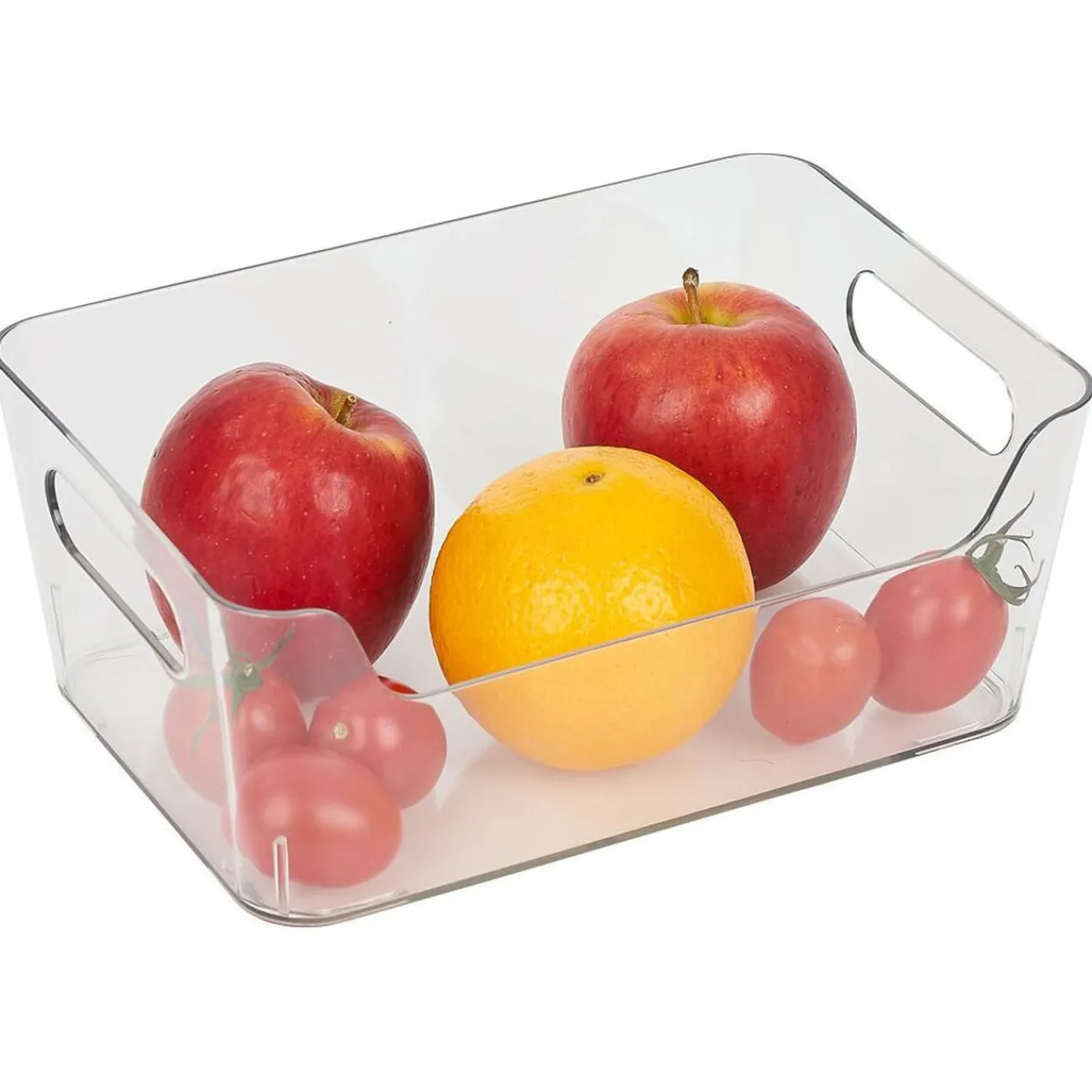 Gifi Bac rangement frigo 2L plastique transparent 20,5x14xH8,5cm