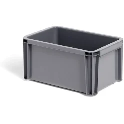 Gifi Rangement|Bac renforcé rangement plastique gris 5L