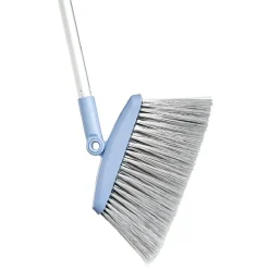 Gifi Nettoyage Et Entretien|Balai avec plumeau intégré au manche gris et bleu