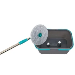 Gifi Nettoyage Et Entretien|Balai avec seau essoreur mop rotatif 360°