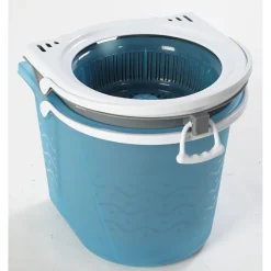 Gifi Entretien Du Linge|Balai magique seau essoreur bleu gris