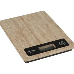 Gifi Balance de cuisine électronique bambou Homday