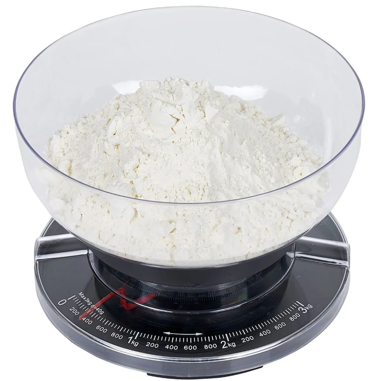 Gifi Balance de cuisine manuelle avec bol amovible