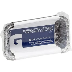 Gifi Barquette en aluminium 1L par 5