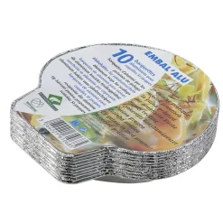 Gifi Barquettes coquilles St Jacques aluminium x10