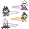 Gifi Beauté^Barrette Disney Villains x4 - Maléfique Scar Ursula Grimhilde