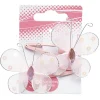 Gifi Beauté^Barrette rose avec papillon x 2