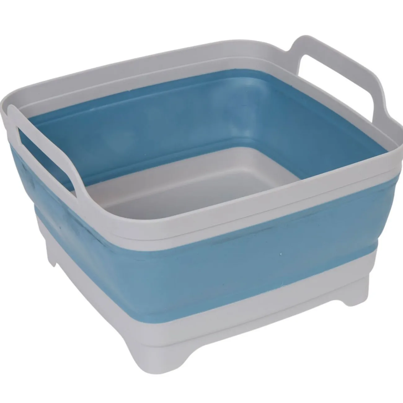 Gifi Nettoyage Et Entretien|Bassine rétractable bouchon évideur grise et bleue