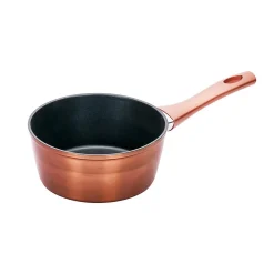 Gifi Batterie de cuisine aluminium forgé 3 pièces tous feux dont induction