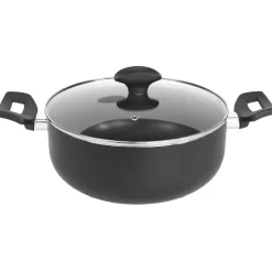 Gifi Batterie de cuisine tous feux dont induction x3 avec couvercle