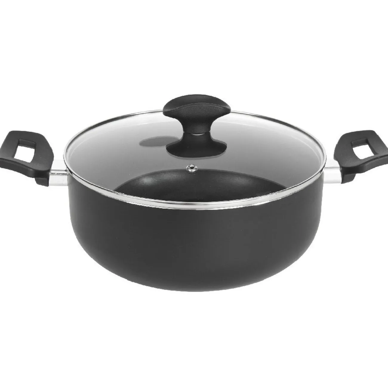 Gifi Batterie de cuisine tous feux dont induction x3 avec couvercle