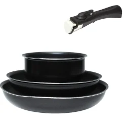 Gifi Batterie ELECTROLUX 4 pcs poignée amovible anti-adhésive