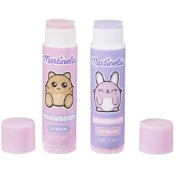 Gifi Beauté^Baume à lèvres Martinelia My Best Friends fraise et myrtille x2