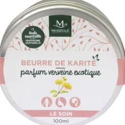 Gifi Beauté^Beurre de karité à l'huile essentielle de verveine