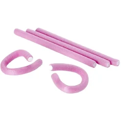 Gifi Beauté^Bigoudi papillotte rose fuchsia L20 cm x5