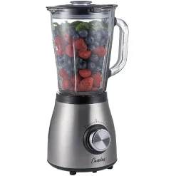 Gifi Blender en inox et bol en verre gradué 1,5 L