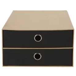 Gifi Rangement|Bloc de rangement 2 tiroirs A4