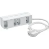 Gifi Accessoires Électriques^Bloc multiprise 2 faces 5 prises blanc