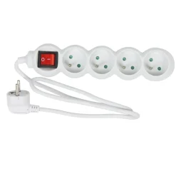 Gifi Accessoires Électriques^Bloc multiprise 4 prises