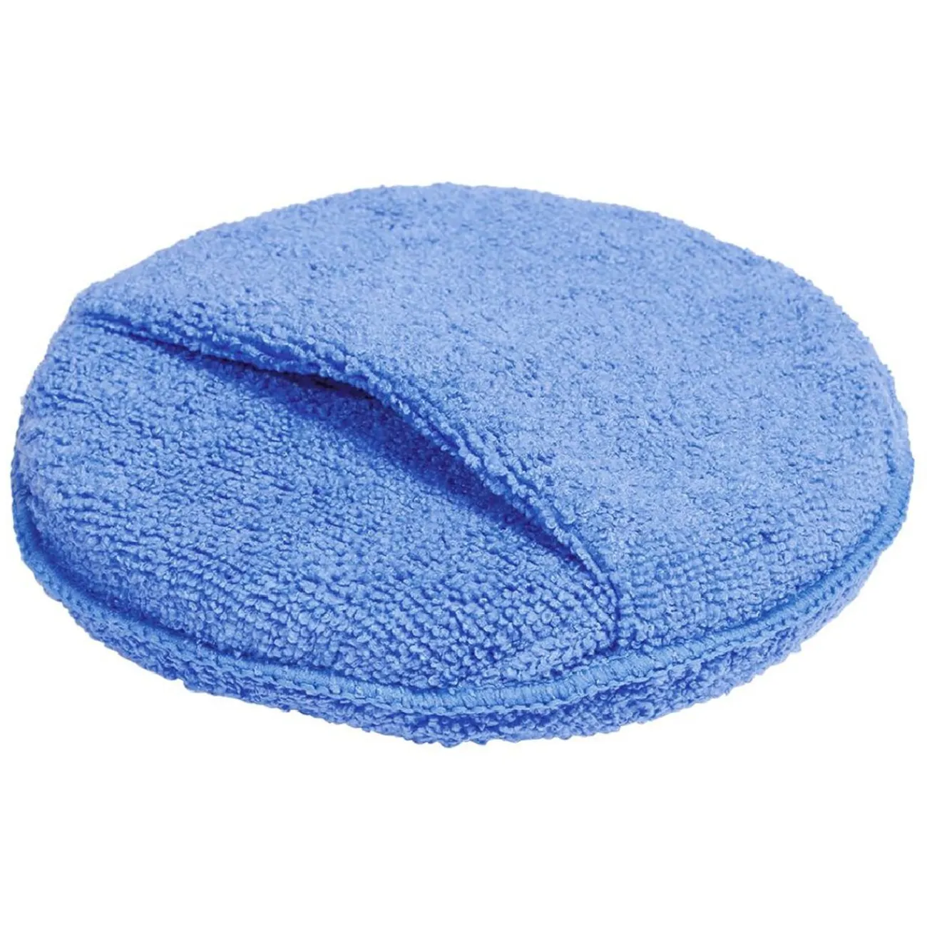 Gifi Nettoyage Et Entretien|Bloc éponge ronde microfibre bleu 15x15cm x2