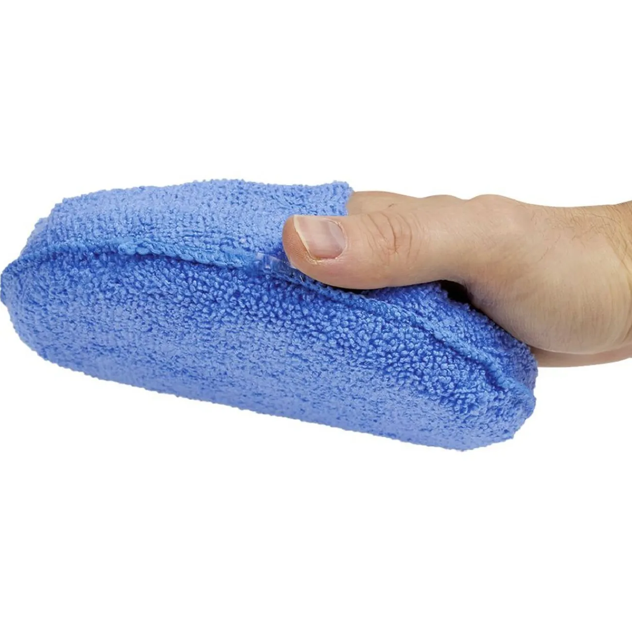 Gifi Nettoyage Et Entretien|Bloc éponge ronde microfibre bleu 15x15cm x2