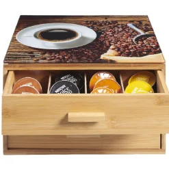 Gifi Bloc tiroirs à dosettes 2 niveaux