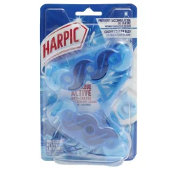 Gifi Nettoyage Et Entretien|Bloc WC Harpic eau bleue active fraîcheur atlantique x2