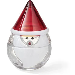 Gifi Bocal en verre avec couvercle design Père Noël