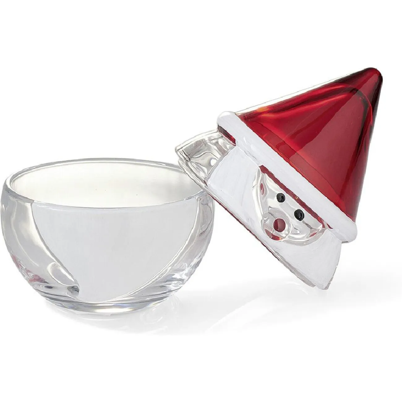 Gifi Bocal en verre avec couvercle design Père Noël