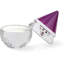 Gifi Bocal en verre avec couvercle design Père Noël