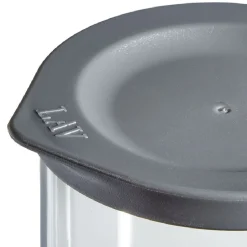 Gifi Bocal en verre avec couvercle 1 L