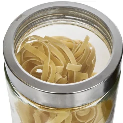 Gifi Bocal en verre avec couvercle hermétique x3