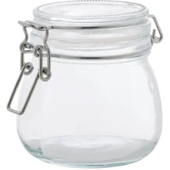 Gifi Bocal en verre fermeture mécanique 20cl x6