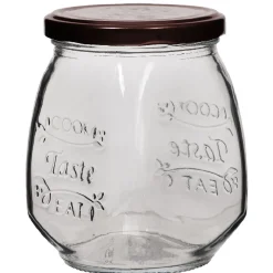 Gifi Bocal hermétique transparent vintage petit modèle