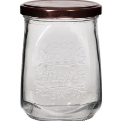 Gifi Bocal hermétique transparent vintage petit modèle