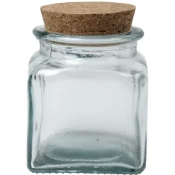 Gifi Bocal transparent 0,5 L verre et liège