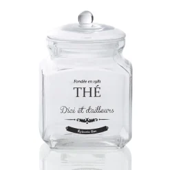 Gifi Bocal transparent à thé