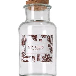 Gifi Bocal verre avec couvercle en liège