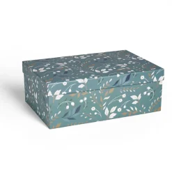 Gifi Rangement|Boite carton décorée 48x33,5xH16cm - 2 modèles