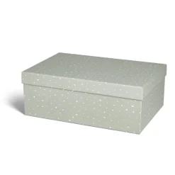 Gifi Rangement|Boite carton décorée 48x33,5xH16cm - 2 modèles
