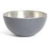 Gifi Bol à salade Ø11xH.5,8cm inox finition gris crocodile