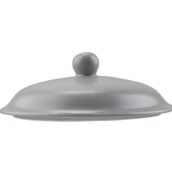 Gifi Bol à soupe gris avec couvercle
