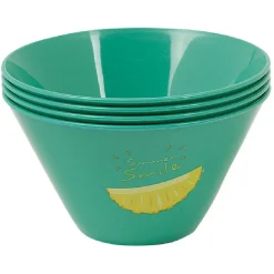 Gifi Bol Ananas bleu Summer smile x 4